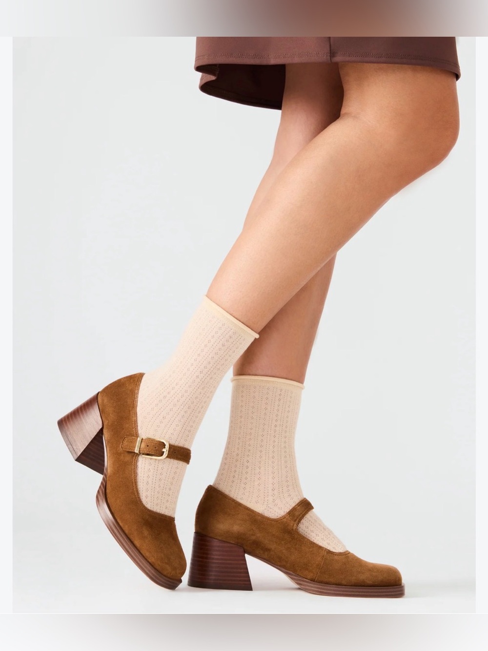 NWOB Steve Madden LISBON CHESTNUT SUEDE